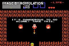 Classic NES Series - The Legend of Zelda for GBA screenshot