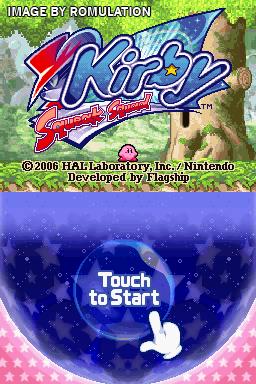 Kirby - Mouse Attack for NDS screenshot
