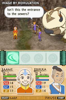 An M. Night Shyamalan Film - The Last Airbender for NDS screenshot