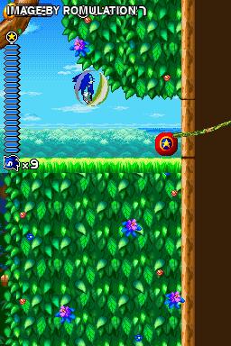 Sonic Rush for NDS screenshot
