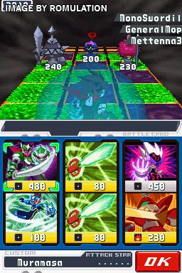 Mega Man Star Force 2 - Zerker x Ninja for NDS screenshot