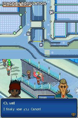 Inazuma Eleven 3 - Sekai e no Chousen!! - The Ogre for NDS screenshot