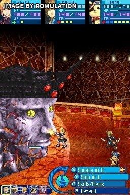 Sands of Destruction for NDS screenshot