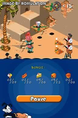Animaniacs - Lights, Camera, Action! for NDS screenshot